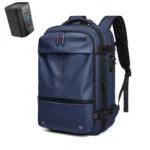Mochila de compresión al vacío para hombre, bolsa de viaje para ordenador portátil de 17 pulgadas, de gran capacidad, para negocios y escuela – Pumps [200006152] 13