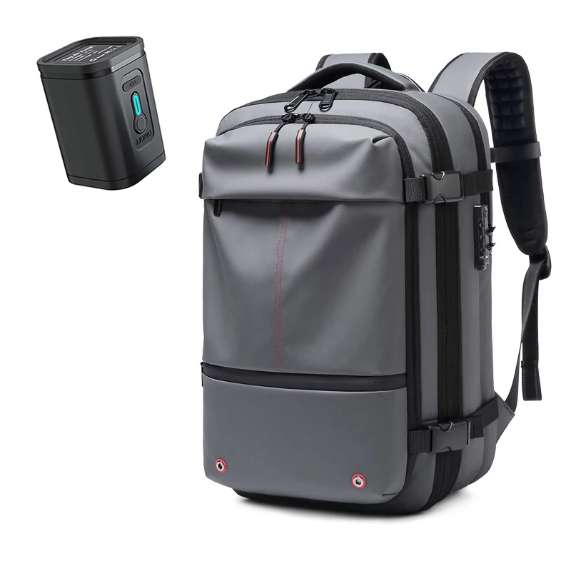 Mochila de compresión al vacío para hombre, bolsa de viaje para ordenador portátil de 17 pulgadas, de gran capacidad, para negocios y escuela – Pumps 9 Mochila de compresión al vacío para hombre, bolsa de viaje para ordenador portátil de 17 pulgadas, de gran capacidad, para negocios y escuela – Pumps 9