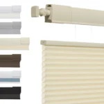 Persianas de nido de abeja para ventanas, sin herramientas, tela de celda de 1 “, aislamiento térmico inalámbrico, reducción de ruido – Beige Filtering 13