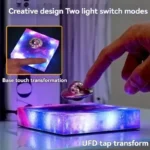 Adorno creativo Maglev, luz de cielo estrellado OVNI, rotación Universal, iluminación colorida, regalo de decoración de escritorio para el hogar y la Oficina 2 Adorno creativo Maglev, luz de cielo estrellado OVNI, rotación Universal, iluminación colorida, regalo de decoración de escritorio para el hogar y la Oficina 2