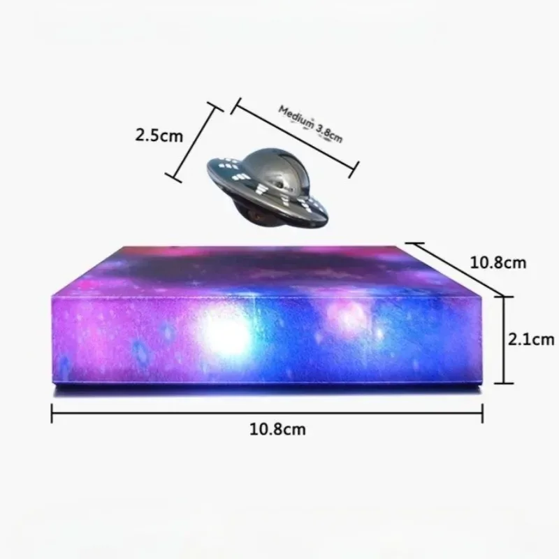 Adorno creativo Maglev, luz de cielo estrellado OVNI, rotación Universal, iluminación colorida, regalo de decoración de escritorio para el hogar y la Oficina 6 Adorno creativo Maglev, luz de cielo estrellado OVNI, rotación Universal, iluminación colorida, regalo de decoración de escritorio para el hogar y la Oficina 6