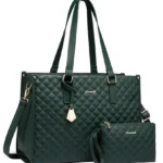 LOVEVOOK Bolsa de almuerzo para mujer, bolsa para laptop de 15.6 pulgadas con compartimento aislado para el almuerzo, bolso acolchado de gran capacidad para computadora con bolso para negocios – QWE005 4 LOVEVOOK Bolsa de almuerzo para mujer, bolsa para laptop de 15.6 pulgadas con compartimento aislado para el almuerzo, bolso acolchado de gran capacidad para computadora con bolso para negocios – QWE005 4