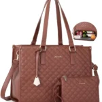 LOVEVOOK Bolsa de almuerzo para mujer, bolsa para laptop de 15.6 pulgadas con compartimento aislado para el almuerzo, bolso acolchado de gran capacidad para computadora con bolso para negocios – QWE004 3 LOVEVOOK Bolsa de almuerzo para mujer, bolsa para laptop de 15.6 pulgadas con compartimento aislado para el almuerzo, bolso acolchado de gran capacidad para computadora con bolso para negocios – QWE004 3
