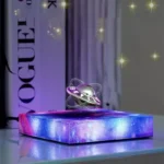 Adorno creativo Maglev, luz de cielo estrellado OVNI, rotación Universal, iluminación colorida, regalo de decoración de escritorio para el hogar y la Oficina 1 Adorno creativo Maglev, luz de cielo estrellado OVNI, rotación Universal, iluminación colorida, regalo de decoración de escritorio para el hogar y la Oficina 1